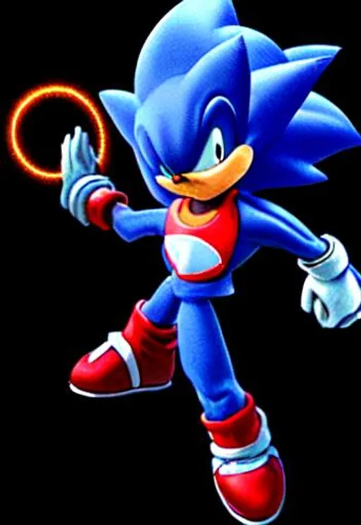 Prompt: Sonic Movie