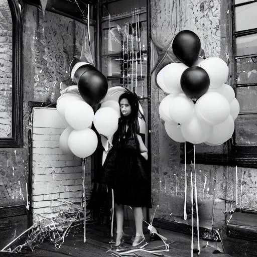 Prompt: House of Balloons