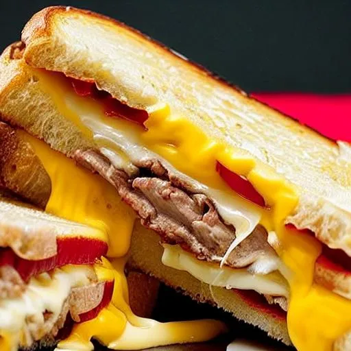 Jesus Christ grilled cheese sandwich OpenArt