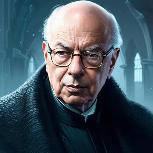 Prompt: WEF leader klaus schwab as lord sidious,  intricate, elegant, highly detailed, digital painting, artstation, concept art, smooth, sharp focus, illustration, art greg rutkowski, 8k