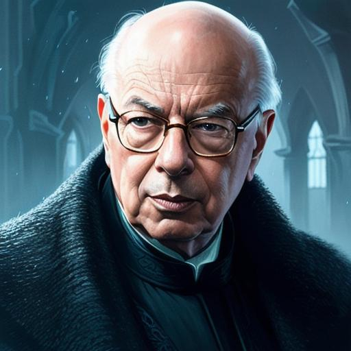 WEF leader klaus schwab as lord sidious, intricate,...