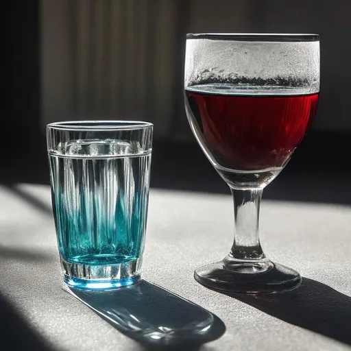 Prompt: glass



