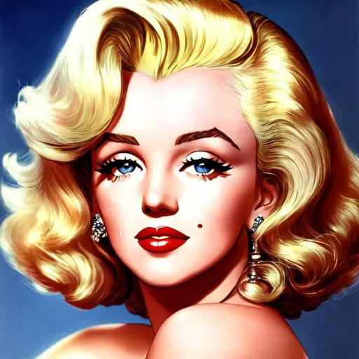 Picture of a homeless Marilyn Monroe, perfect compos... | OpenArt