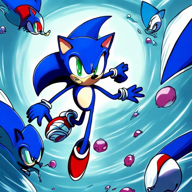 SONIC CLASSIC FANART LexSFM - Illustrations ART street