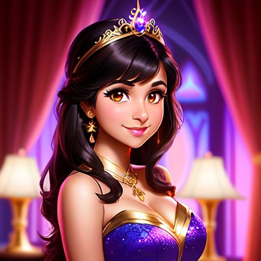 fantasy genre, disney art style, disney princess, mi... | OpenArt