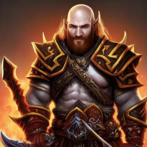 Prompt: Sami Zayn as world of warcraft character
