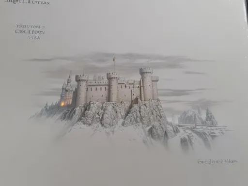 Prompt: Gameplay scenes, castle, concept art, extremely detailed pencil drawing by Greg Rutkowski and by Henry Justice Ford and by Steve Henderson