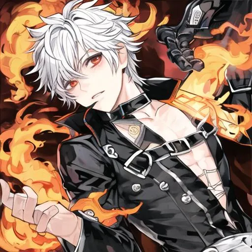Prompt:  nothing except hot boy  