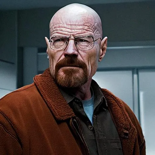 Prompt: Walter white and thanos