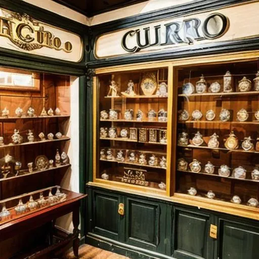 Prompt: The Curio Shop