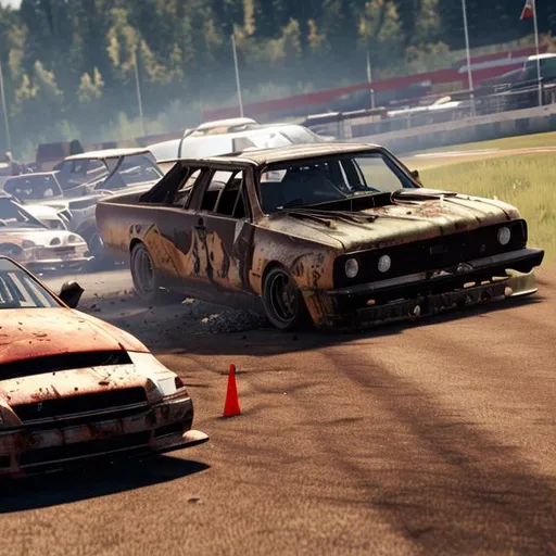 Prompt: wreckfest