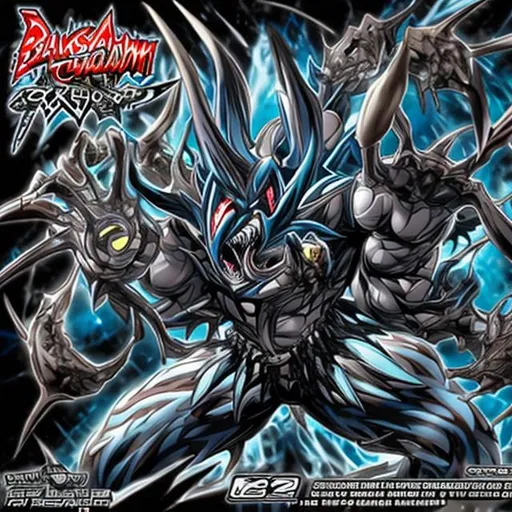 Prompt: Venomized bakugan