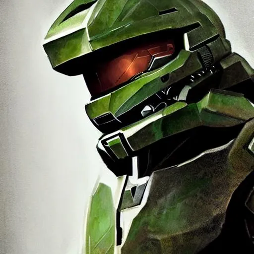 realistic art of Master Chief | OpenArt