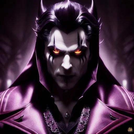 Prompt: {{{a Photorealistic portrait of a vampire lord}}}, grim - lighting, high - contrast, intricate details, elegant, highly detailed, Realistic, Film Quality, smooth, sharp focus, Evil, Sinister, ((Fangs dripping with blood)), :bat:  :vampire:  :man_vampire:  {{Shadow Moving, Living Shadow!!}}, Red Eyes