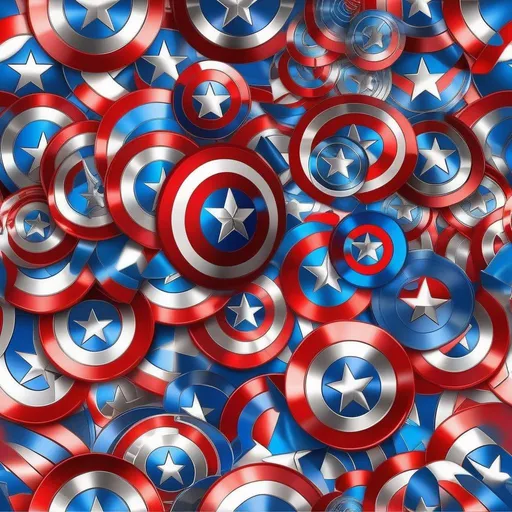 Prompt: captain america shield