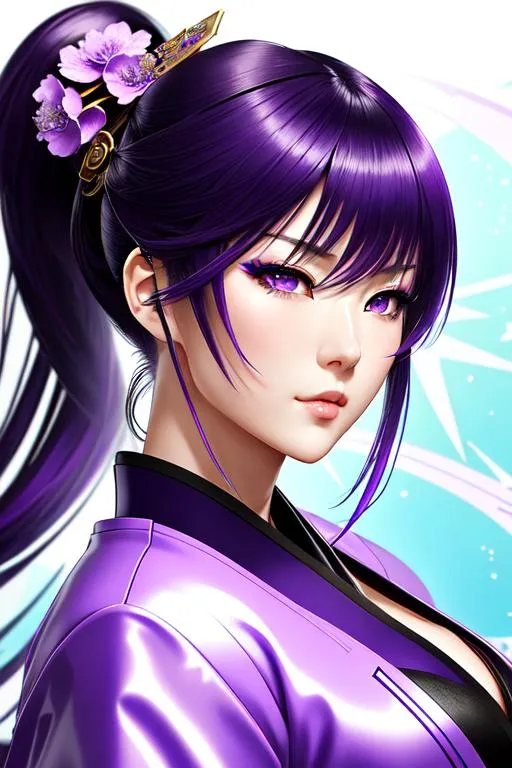 Splash art, HDR, Masterpiece, (( ((Raiden Shogun)) /... OpenArt