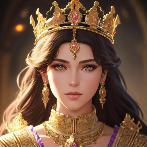 Prompt: A very super detailed lifelike painting of a brunette male prince crown  detailed intricut  
 3d vectors  graphic elegant 

volumetric lighting maximalist photo illustration 4k, resolution high res intricately detailed complex,

soft focus, realistic, heroic fantasy art, clean art, professional, colorful, rich deep color, concept art, CGI winning award, UHD, HDR, 8K, RPG, UHD render, HDR render, 3D render cinema 4D
masterpiece photoghrafic real digatal ultra realistic hyperdetailed 

iridescent reflection, cinematic 