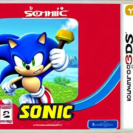 Prompt: Sonic 4 Episode 2 for the Nintendo DS