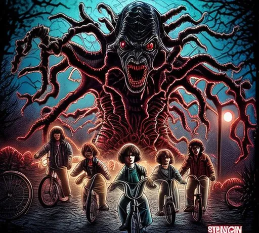 Prompt: Stranger things with demogorgon
Vecna 