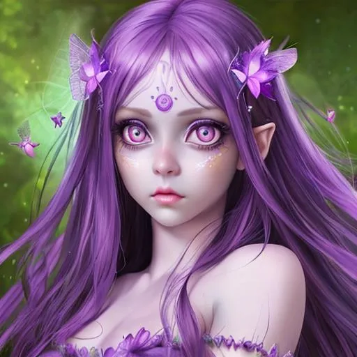 Beautiful fairy goddess, large eyes ,hyper realistic... | OpenArt