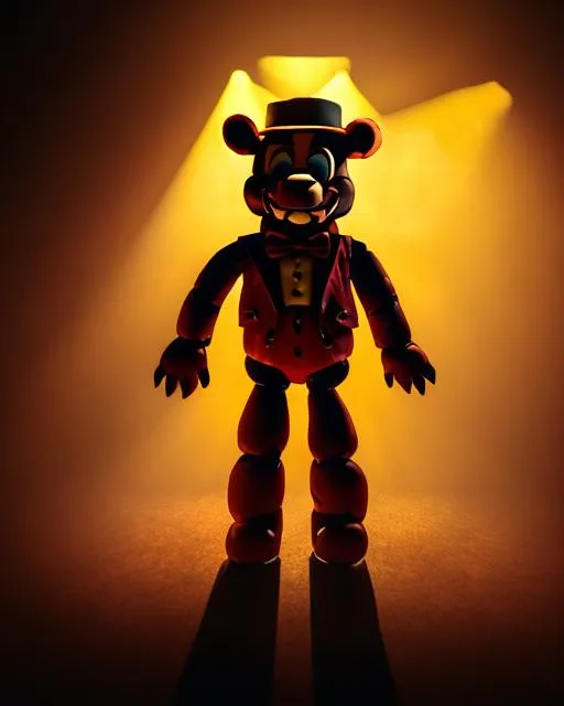 Set up your camera in a dark room and place a Freddy