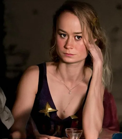 Prompt: brie larson wizard 