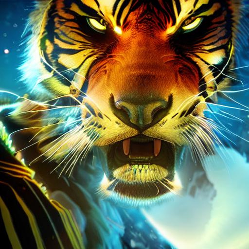 king infinity tiger, hyperdetailed, artstation, cgso... | OpenArt