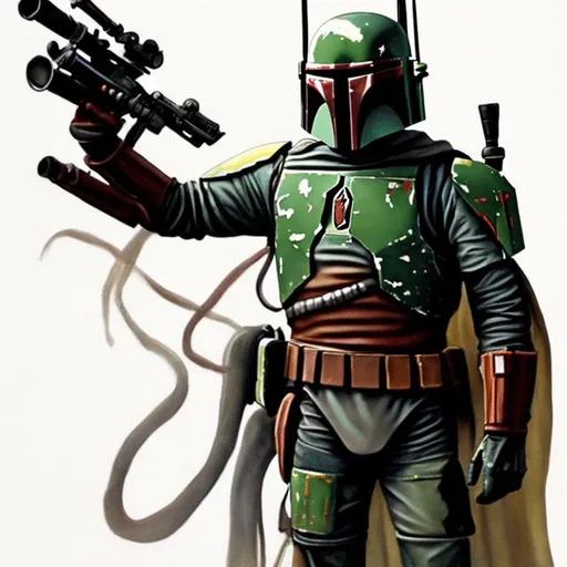 Prompt: boba fett

