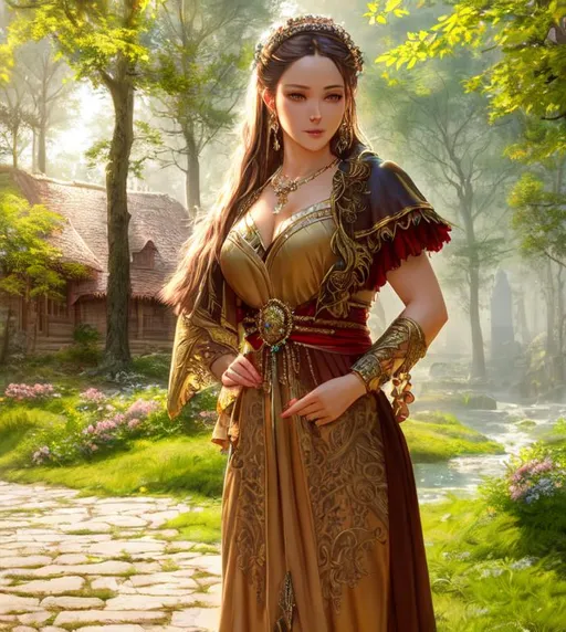 Prompt: fantasy, UHD, 8k, high quality, ultra quality, perfect composition, trending art, trending on artstation, sharp focus, studio photo, intricate details, cinematic lighting, special effects, hyper realism, hyper realistic, Very detailed, oil painting