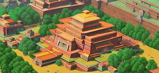 Prompt: Aerial View of Artsoka