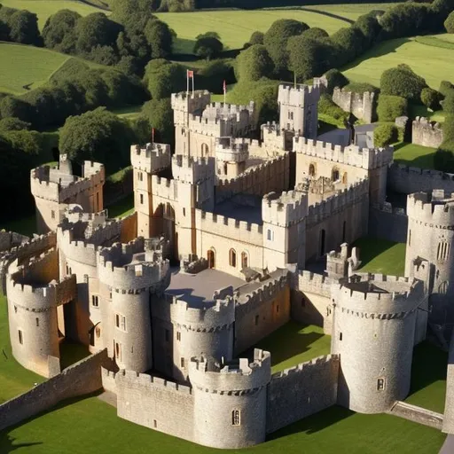 Prompt: Castelo Medieval na Inglaterra