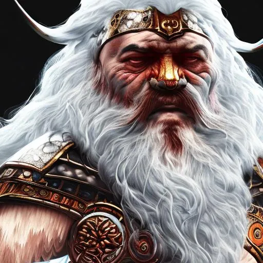 Prompt: king yeti, ruler of the mountains, warrior armed with mace, realistic 8k head and shoulders portrait, 8k resolution concept art portrait by Greg Rutkowski, Artgerm, WLOP, Alphonse Mucha dynamic lighting hyperdetailed intricately detailed Splash art trending on Artstation triadic colors Unreal Engine 5 