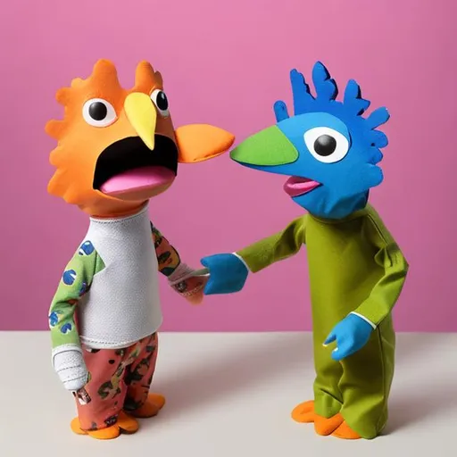 Prompt: Hand Buddy Puppet