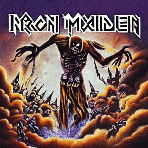 iron maiden mist album cover | OpenArt