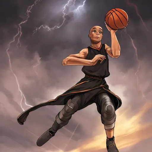 Prompt: Stormlight archive basketball