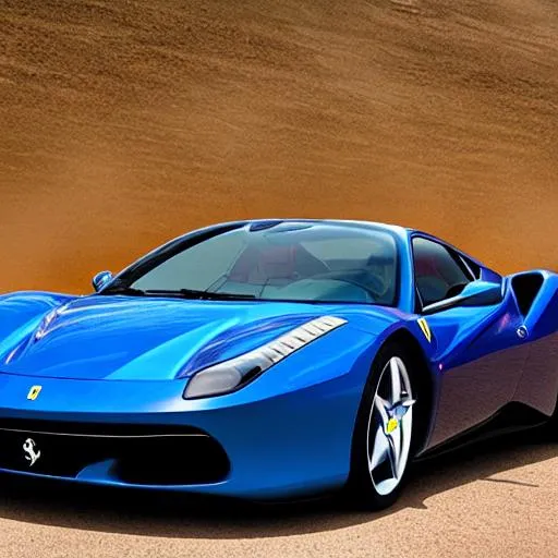 Prompt: Ferrari,  high quality, 4k resolution