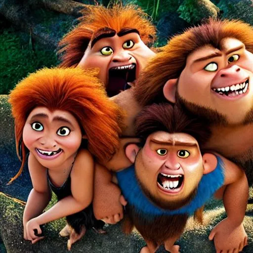Prompt: the croods

