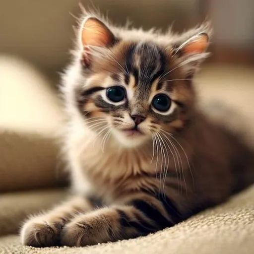 Prompt: cute cat