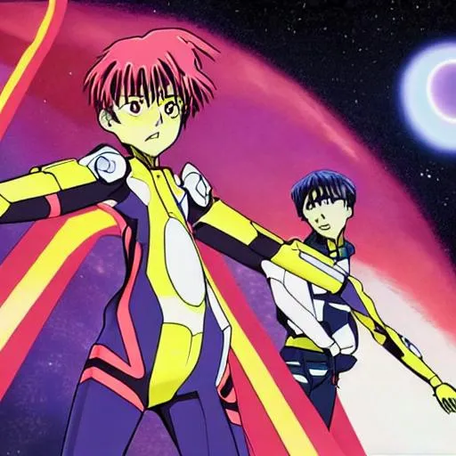 Prompt: neon genesis evangelion