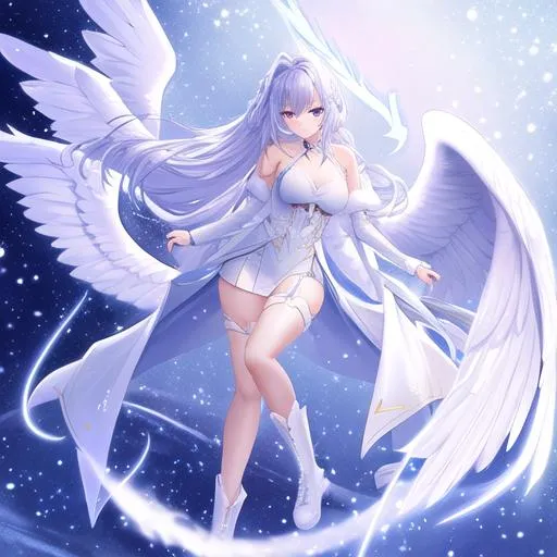 Prompt: valorant viper 

snow, snowfall, angelic lighting, dramatic, 

crisp image, clear image, 4k ultra HD, pc background, pfp, pinterest aesthetic, full body, shoulders up, 