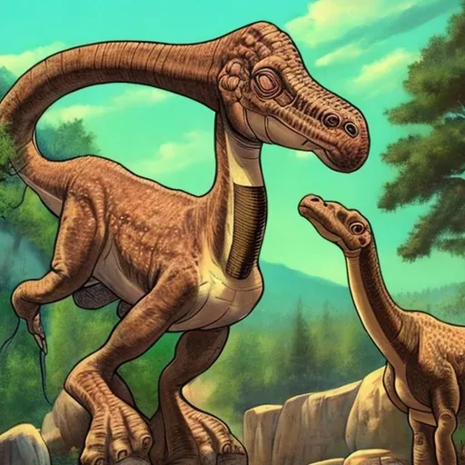 Prompt: actual photo of brontosaurus jesus, surprise me