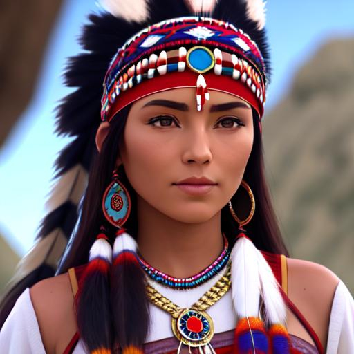 Native American princess | OpenArt