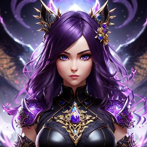 3d, Splash art, front, wearing body accessories, epi... OpenArt