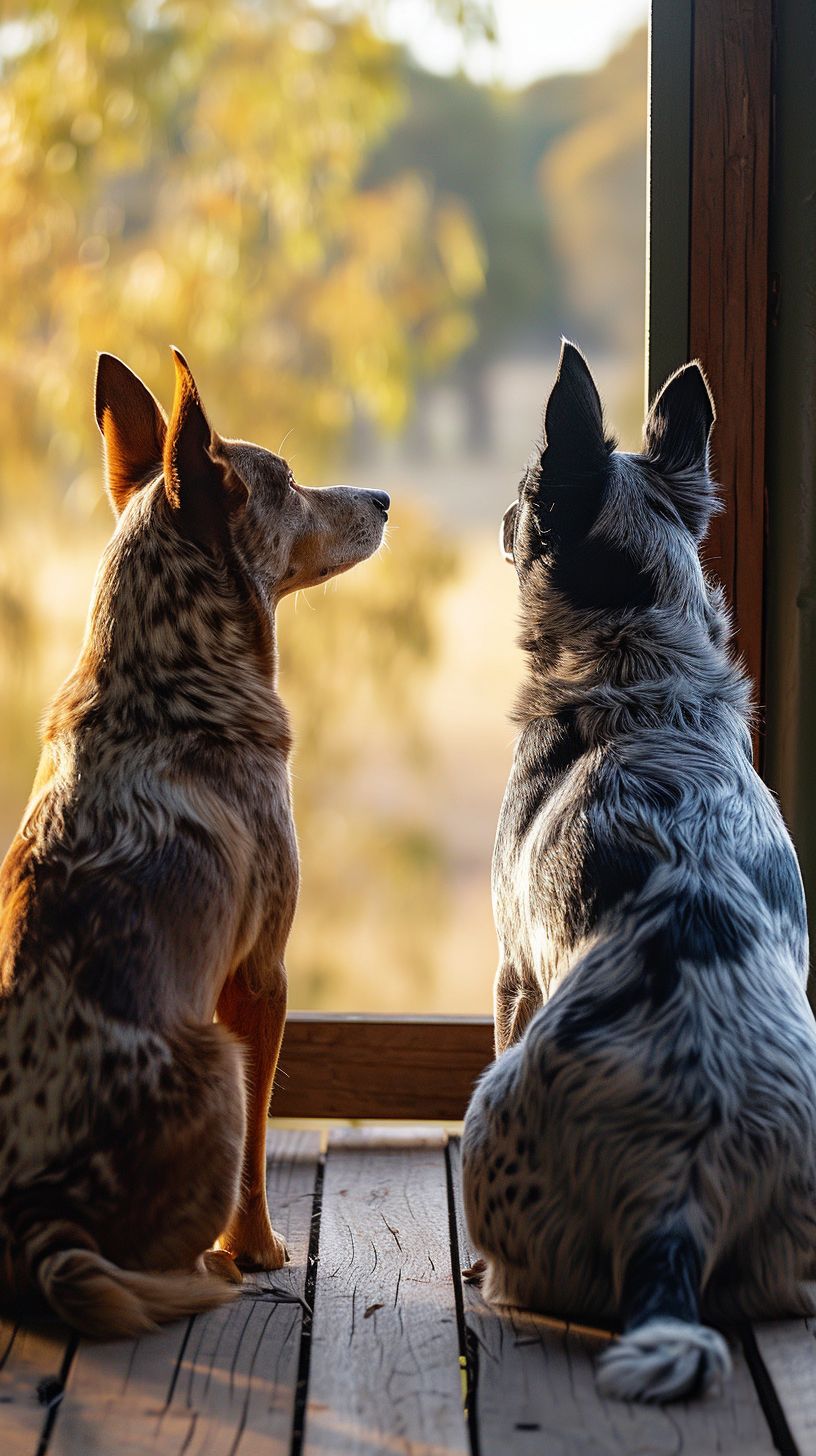 Blue heeler hot sale in action