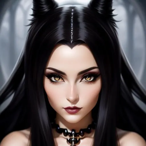 Prompt: {{{{highest quality concept art masterpiece}}}} oil painting, 
hyperrealistic perfect face and perfect body with perfect anatomy and perfect composition approaching perfection, 
{{seductive love gaze at camera}},

perfect full body of flirtatious seductive attractive cute gorgeous beautiful stunning feminine 22 year anime like skeleton witch with 
{{black fuzzy hair}} 
and 
{{clear gray eyes}} 
and seductive attractive cute gorgeous beautiful stunning feminine face wearing 
{{hyperrealistic necro steel armor}}
 with deep exposed cleavage and visible abs,
soft skin and red blush cheeks and cute sadistic smile, 

dark graveyard background, night scene, 

hyperrealism with hyperrealistic intricate details, 
anime vibes, 
cinematic volumetric dramatic 
dramatic studio 3d glamour lighting, 
backlit backlight, 
128k UHD HDR HD, 
front view professional photography long shot, 
unreal engine octane render trending on artstation, 

triadic colors,
sharp focus, 
occlusion, 
centered, 
symmetry, 
ultimate, 
shadows, 
highlights, 
contrast, 
{{sexy}}, 
{{huge breast}}