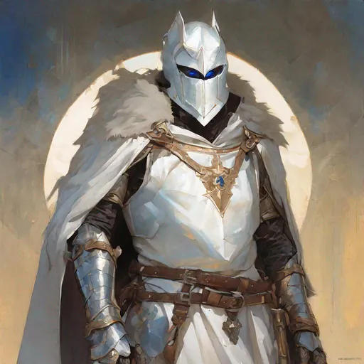 Prompt: "medieval, fantasy, middle aged man in a white full plate armor with a cloak, in the style of Jordan Grimmer, deviantart, gouache, hyperrealism, lens flare, flickering light, aetherpunk, deep color"

(Wolf symbols on the armor)

trending on artstation, in the style of Artgerm, Arthur Suydam, Alex Maleev, Shintaro Kago, Gil Elvgren, Greg rutkowski, dark color palette, amazing shading, masterpiece, 4k, intricate detail

illustration, painting, drawing, art, sketch
