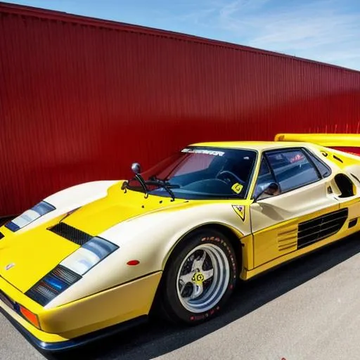 Prompt: ferrari 512 m