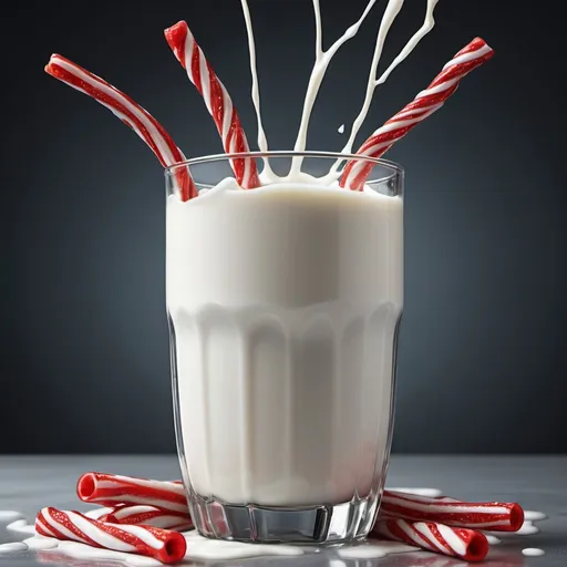 Prompt: Milk dripping down glass cold milk, twizzlers, grandma house feel, comfort, crave, tasty looking, drip, mouth watering image, appeal to hungry,homey, highlight the dish make it look so good with all the elements, hyperrealistic, hyper detailed, advertisement, try to make eye catching grabbing so realistic , now can u add unique detail to the picture to draw in 