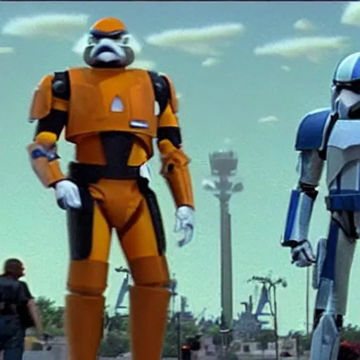 Prompt: commander cody and captain rex


