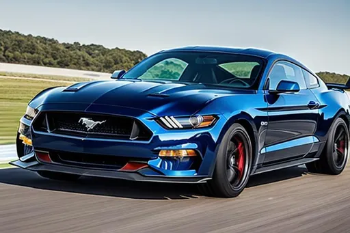 New racing 4-door Dark Horse Mustang GT | OpenArt